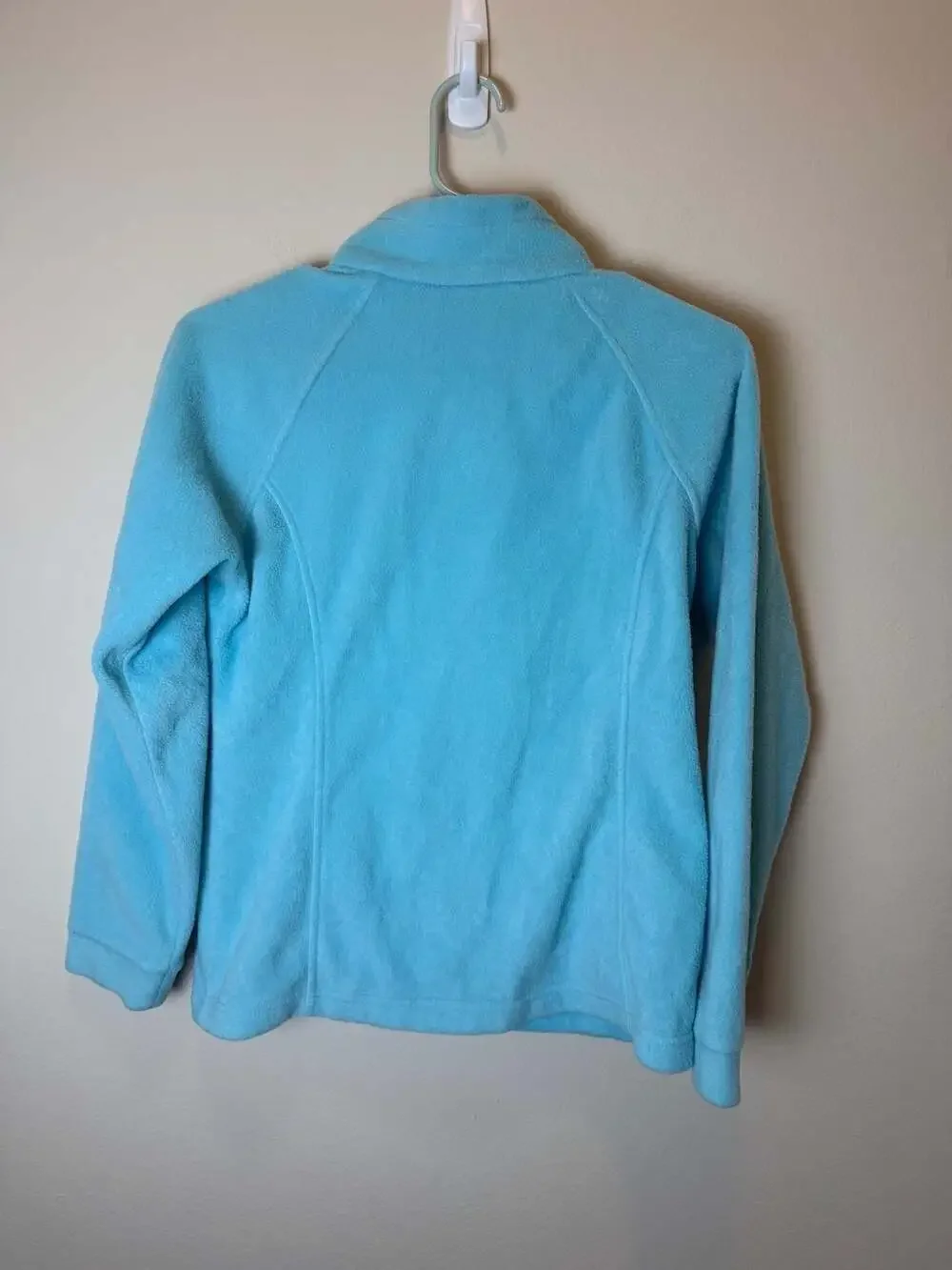 Columbia Girls Benton Springs Fleece Jacket Size L 14/16 Blue